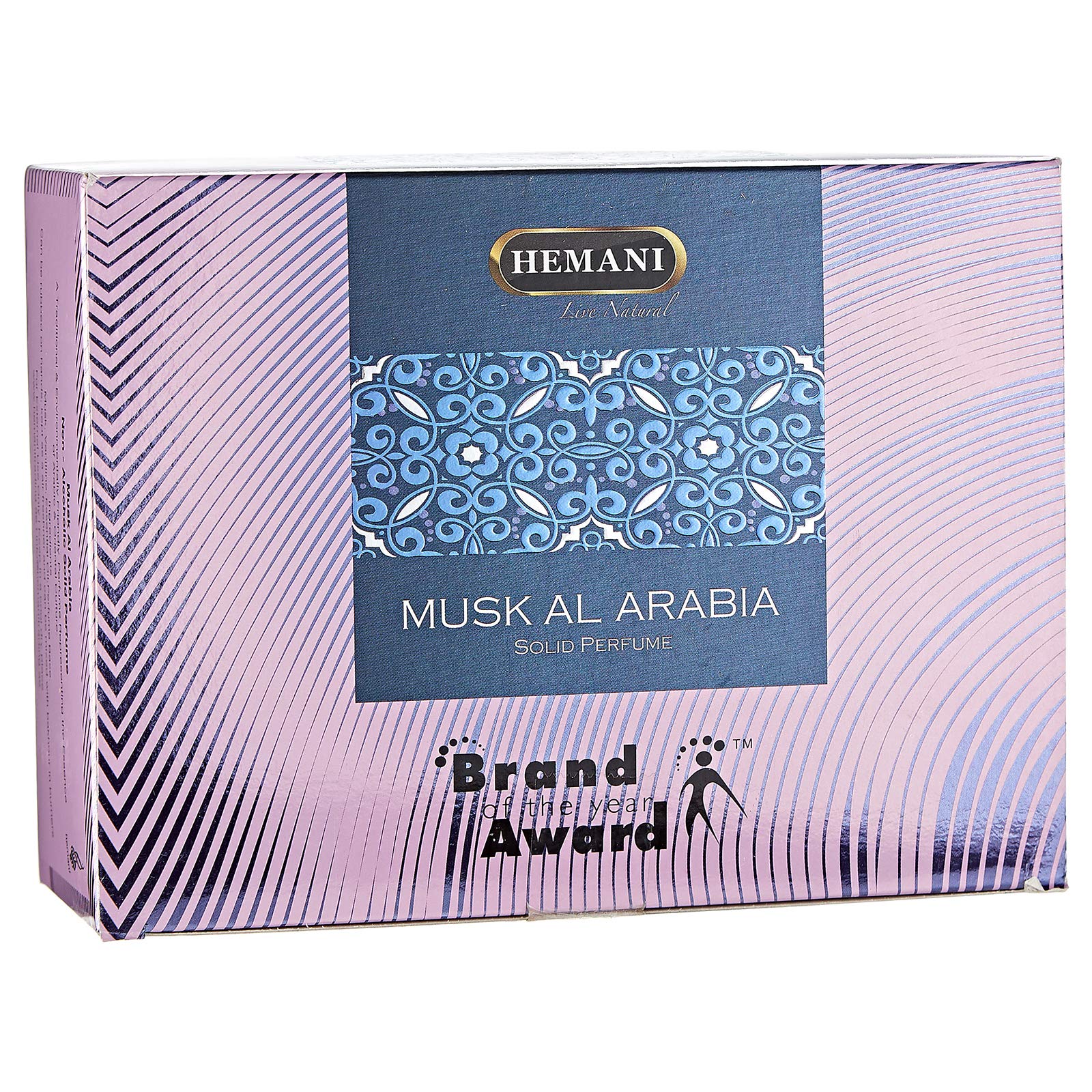 Hemani Misk Al Arabia Perfume, 100% Traditional And Environment Friendly Perfume With Long Lasting Fragrance, Non-Alcoholic Solid Perfume