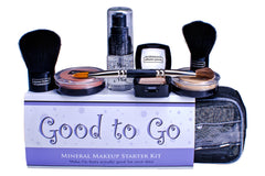 Ageless Derma Good to Go Mineral Makeup Kit with Vitamins and Green Tea (Medium)