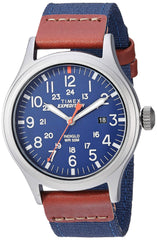 Timex Expedition Scout Nylon Strap Gents Watch - Blue/Brown/Gray