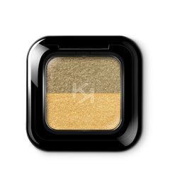 Kiko Milano Bright Duo Eyeshadow, 05 Cool Gold/Daring Gold