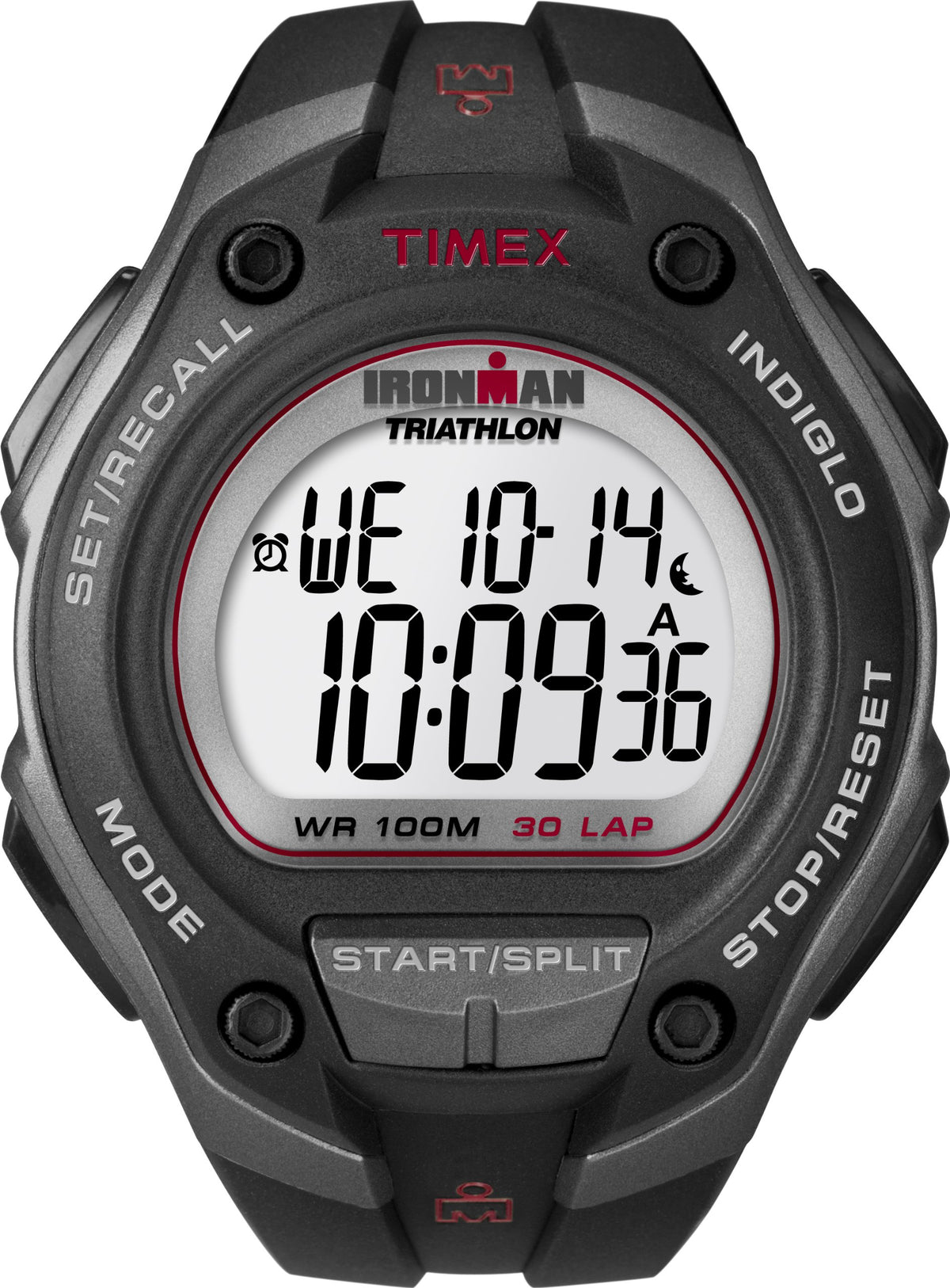 Timex Ironman Classic 30 Oversized 43mm Watch - Black/Gray
