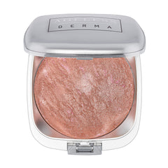 Baked Mineral Makeup Healthy Blush with Botanical Extracts (Guava Swirl) Made in USA. Highlighter Makeup