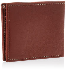 Timberland Men's Wellington RFID Leather Bifold Wallet Trifold Wallet - Cognac