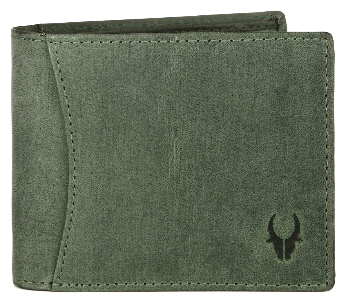 WildHorn Men Leather Wallet for Men Men's Wallet - OLIVER GREEN