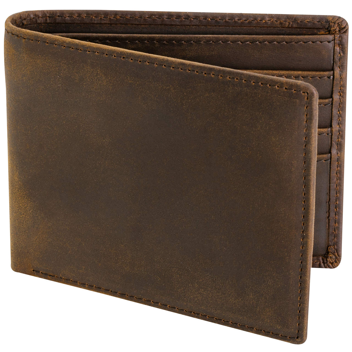 Stay Fine Wallets For Men RFID Blocking | Mens Leather Bifold Wallet | Genuine Leather | Extra Capacity | By, Brown, one size fits all, Classic