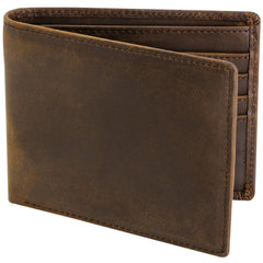 Stay Fine Wallets For Men RFID Blocking | Mens Leather Bifold Wallet | Genuine Leather | Extra Capacity | By, Brown, one size fits all, Classic