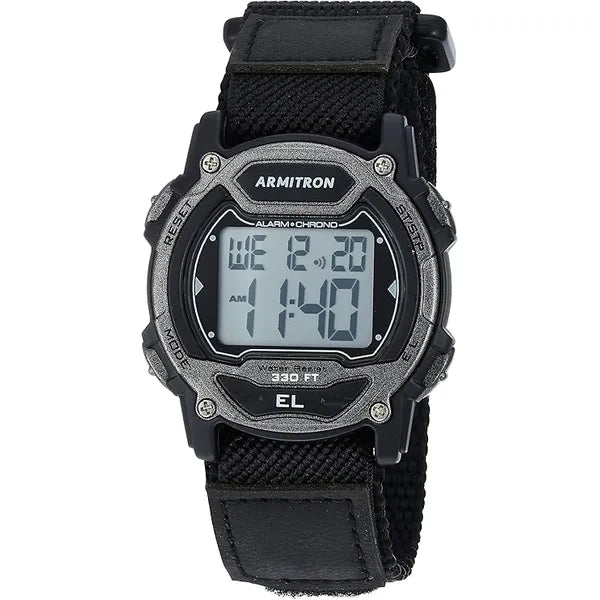 Armitron Sport Unisex Digital Nylon Strap Watch