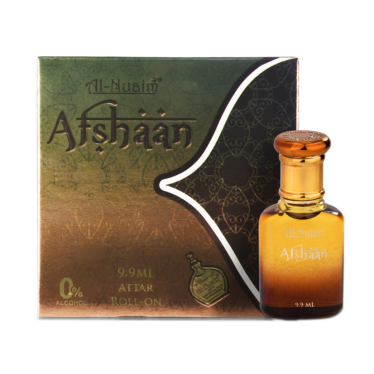 Al-Nuaim Ameer Series |Afshan |Alcohol Free |Attar Roll On |Luxury Scent with Long Lasting Fragrance For Men & Women |9.9ml