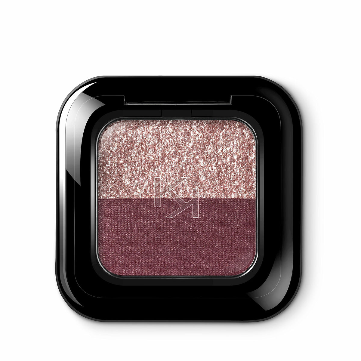 KIKO MILANO Bright Duo Eyeshadow, 10 Golden Mauve/Burgundy