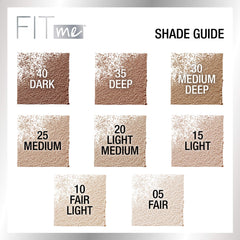 Maybelline Fit Me Loose Setting Powder, Face Powder Makeup & Finishing Powder, Dark, 1 Count