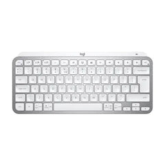 Logitech MX Keys Mini Minimalist Wireless Keyboard (920-010499) - Pale Gray