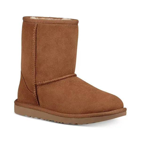 UGG® Little & Big Kids Classic Boots, Warm and Durable Footwear for Kids , Chestnut , Size US 6 youth