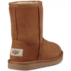 UGG® Little & Big Kids Classic Boots, Warm and Durable Footwear for Kids , Chestnut , Size US 6 youth