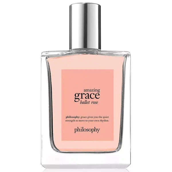Philosophy Amazing Grace Ballet Rose Eau de Toilette, Elegant Floral Fragrance, 2 oz