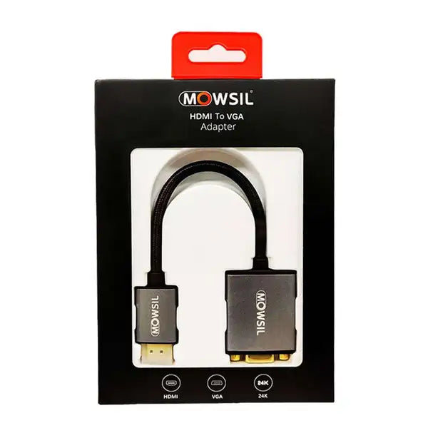 Mowsil HDMI to VGA Converter Adapter