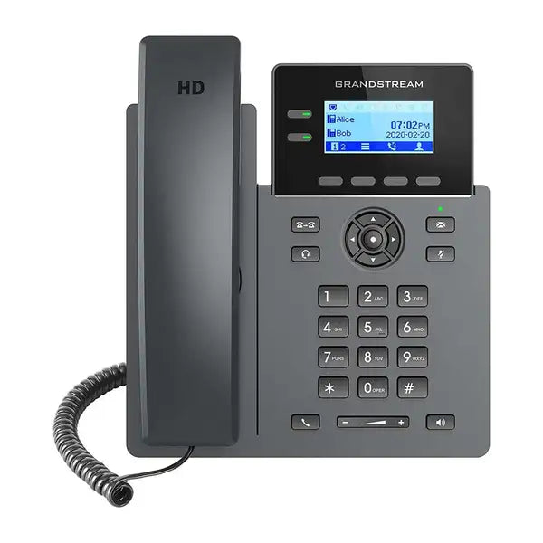 Grandstream 2-Line Essential IP Phone GRP2602 and GRP2602P