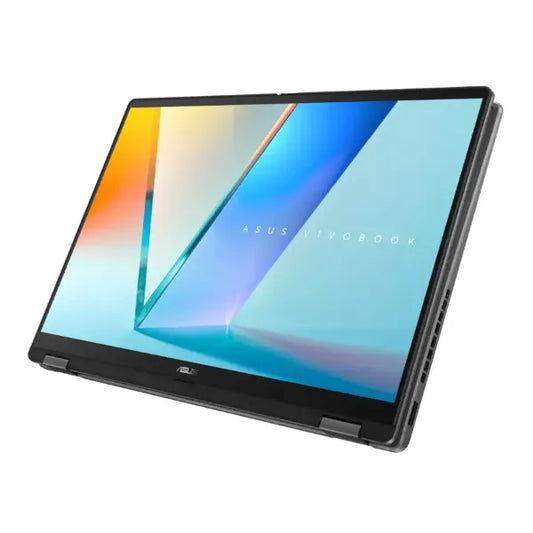 ASUS Vivobook 14 Flip Copilot+ PC Laptop, 14" OLED WUXGA Touchscreen, Intel Core Ultra 5 226V, 16GB RAM, 512GB SSD (TP3407SA-ES54T) - Matte Gray
