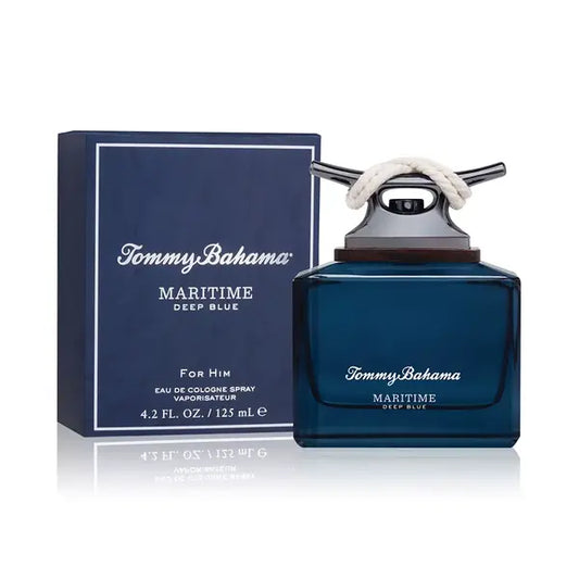 Tommy Bahama Men's Maritime Deep Blue Eau de Cologne Spray, Fresh and Aquatic Fragrance, 4.2oz