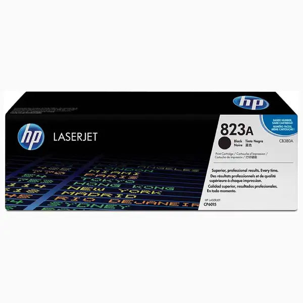 HP 823A Original LaserJet Toner Cartridge (CB380A) - Black