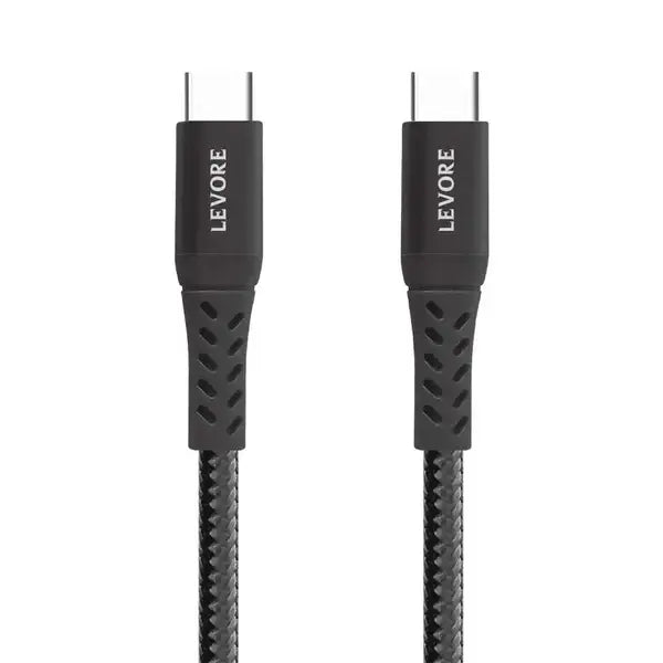 Levore 1M Nylon Braided USB-C to USB-C Cable