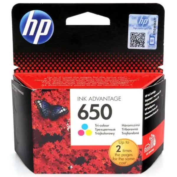 HP 650 Original Ink Advantage Cartridge