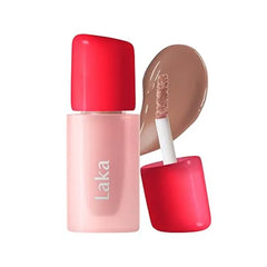 Laka Popping Balloon Lip Stain Mini, Glossy Plumping Tint, Moisturizing, Non Sticky Texture for All Day Hydration, K Beauty