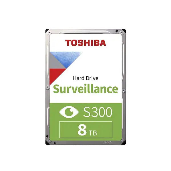 Toshiba S300 3.5" Surveillance 8TB Hard Drive (HDWT380UZSVA)