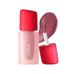 Laka Popping Balloon Lip Stain Mini, Glossy Plumping Tint, Moisturizing, Non Sticky Texture for All Day Hydration, K Beauty