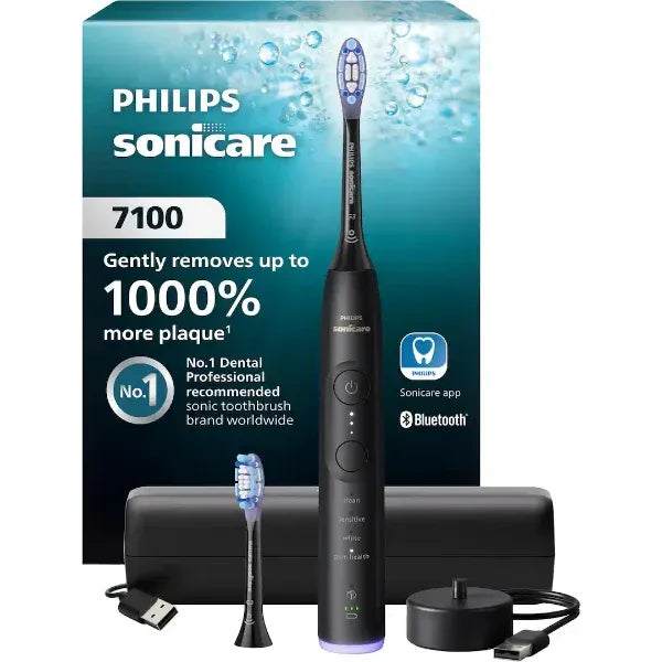 Philips Sonicare 7100 Rechargeable Electric Toothbrush - Black
