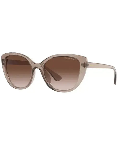 Armani AX4111SU 54MM Women's Sunglasses, Transparent-Tundra