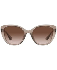 Armani AX4111SU 54MM Women's Sunglasses, Transparent-Tundra