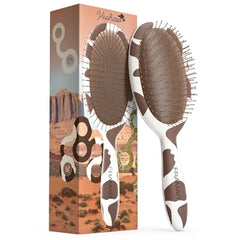 FRAMAR Chocolate Hair Brush Detangler, Wet Hair Brushes For Women