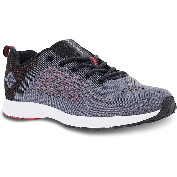 Nivia 156G Polyester Yorks Running Shoes Grey 44 EU