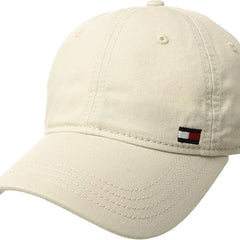 Tommy Hilfiger Men's Cotton Billy Adjustable Flap Baseball Cap
