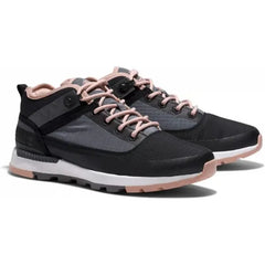 Timberland Field Trekker Mid Fabric Laced Shoes For Womens Black Mesh