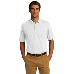 Port & Company Core Blend Jersey Knit Pocket Polo