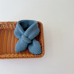 Visland Winter Kids Fleece Scarf - Warm Knitted Neck Warmer for Toddlers 0-4 Years