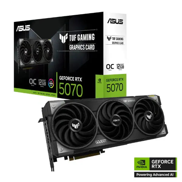 ASUS GeForce RTX 5070 TUF GAMING OC EDITION Graphics Card - 12GB