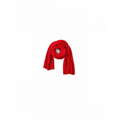 PATPAT Matching Christmas Scarf Red Ribbed Knit Scarf for Kid