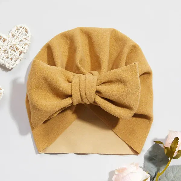 PATPAT Baby / Toddler Solid Bowknot Hat giner