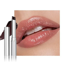 FeiCuiYun Pink Honey Tinted Lip Balm Lip Gloss Lipstick, Sheer Hydrating Lip Gloss Tint, Moisturizing Lip Color for All Skin Tones, Nourishing Lip Balm with a Hint of Natural Black Cherry