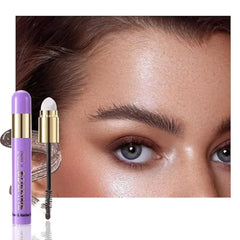 FeiCuiYun 3 in 1 Hair Color Concealer Eyebrow Gel For Women, Waterproof, Long Lasting,Transfer proof, suitable for eyebrows, beard, and hairline,With features a blending sponge applicator