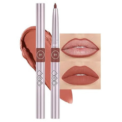 FeiCuiYun Retractable Lipliner Pencil Waterproof Makeup for Lip Liner and Eye Liner, Smooth and Creamy, Long Lasting Matte Finish, Vegan Beauty, Matte Velvet Pigmented Lip Liner