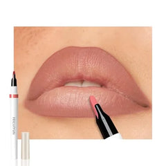 FeiCuiYun Matte Calligraphy Liquid Lip Liner Lipstick Pencil, Long Lasting Transfer Proof Lip Stain, Lightweight Lipstick, Sheer Buildable Color, Fades to a Natural Wash of ColorsB0FL2NVFNF