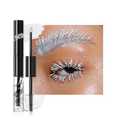 FeiCuiYun 2in1 Semi Permanent Eyebrow Gel & Lamination Gel, Eeybrow and Lash Gel, Lightweight and Waterproof Tinted Brow Gel For Up To 24HR Hold, Built In Styling Comb Clear Eyebrow Gel