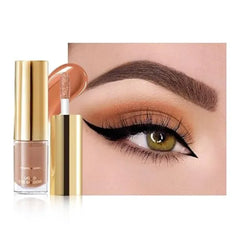 FeiCuiYun Warm Rose Matte Liquid Metallic Eyeshadow, Longwear Eye Shadow Makeup For Older Women, Buildable Highly Matte Eye Shadow Cream in Finishes