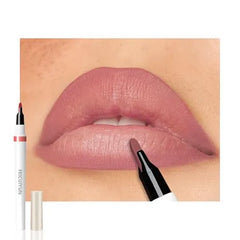 FeiCuiYun Matte Calligraphy Liquid Lip Liner Lipstick Pencil, Long Lasting Transfer Proof Lip Stain, Lightweight Lipstick, Sheer Buildable Color, Fades to a Natural Wash of ColorsB0FL2NVFNF
