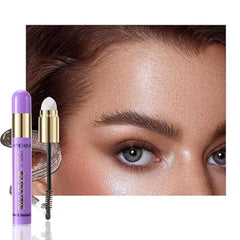 FeiCuiYun 3 in 1 Hair Color Concealer Eyebrow Gel For Women, Waterproof, Long Lasting,Transfer proof, suitable for eyebrows, beard, and hairline,With features a blending sponge applicator