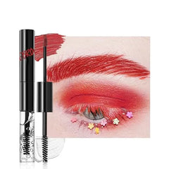 FeiCuiYun 2in1 Semi Permanent Eyebrow Gel & Lamination Gel, Eeybrow and Lash Gel, Lightweight and Waterproof Tinted Brow Gel For Up To 24HR Hold, Built In Styling Comb Clear Eyebrow Gel