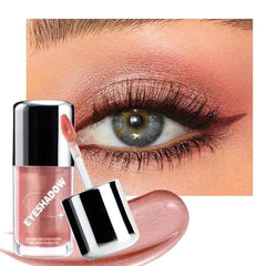 FeiCuiYun Cherry Liquid Metallic Glittler Shimmer Eyeshadow, Longwear Eye Makeup For Older Women, Buildable Highly Pigmented & Blendable Eye Shadow Cream in Shimmer Finishes